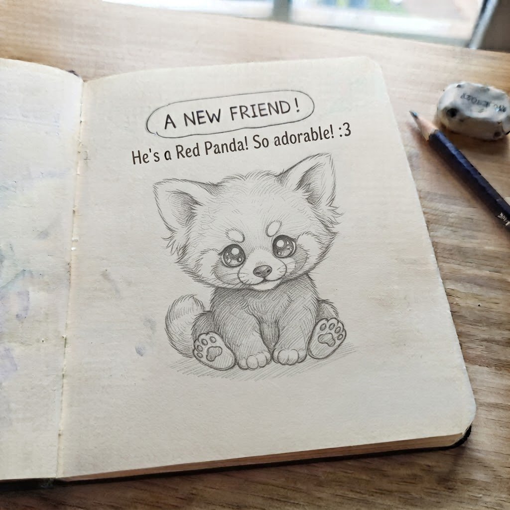 jordanrieder8's tweet photo. #redpanda #art #sketchbook #cuteanimals #pencildrawing #illustration  #adorable https://t.co/9wvRJTS3i9