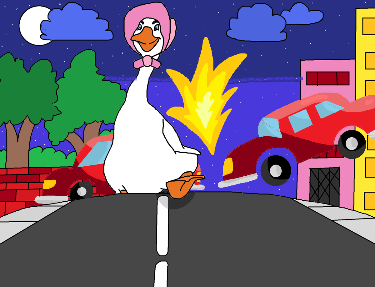YonisJama12's tweet photo. Goose strolling on the Gra, highway police intervene. And traffic comes to a standstill.' https://t.co/Ce9ioTtJuf
