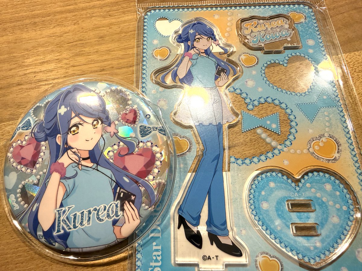 itokon_mk4's tweet photo. テレアサ限定のくれあさん到着！
普段は見れないスポーティなくれあさんもよき♪

そして明日はついにドリステ岩手公演！
自分は5回目
くーちゃんは2回目の参戦

ふわほわ、まゆなな痛バで午後に参加！
現地参加される皆さまよろしくお願いします( ´ ▽ ` )

#岩手ドリステ #たんプリ #帆羽くれあ https://t.co/fRHFdclVOc