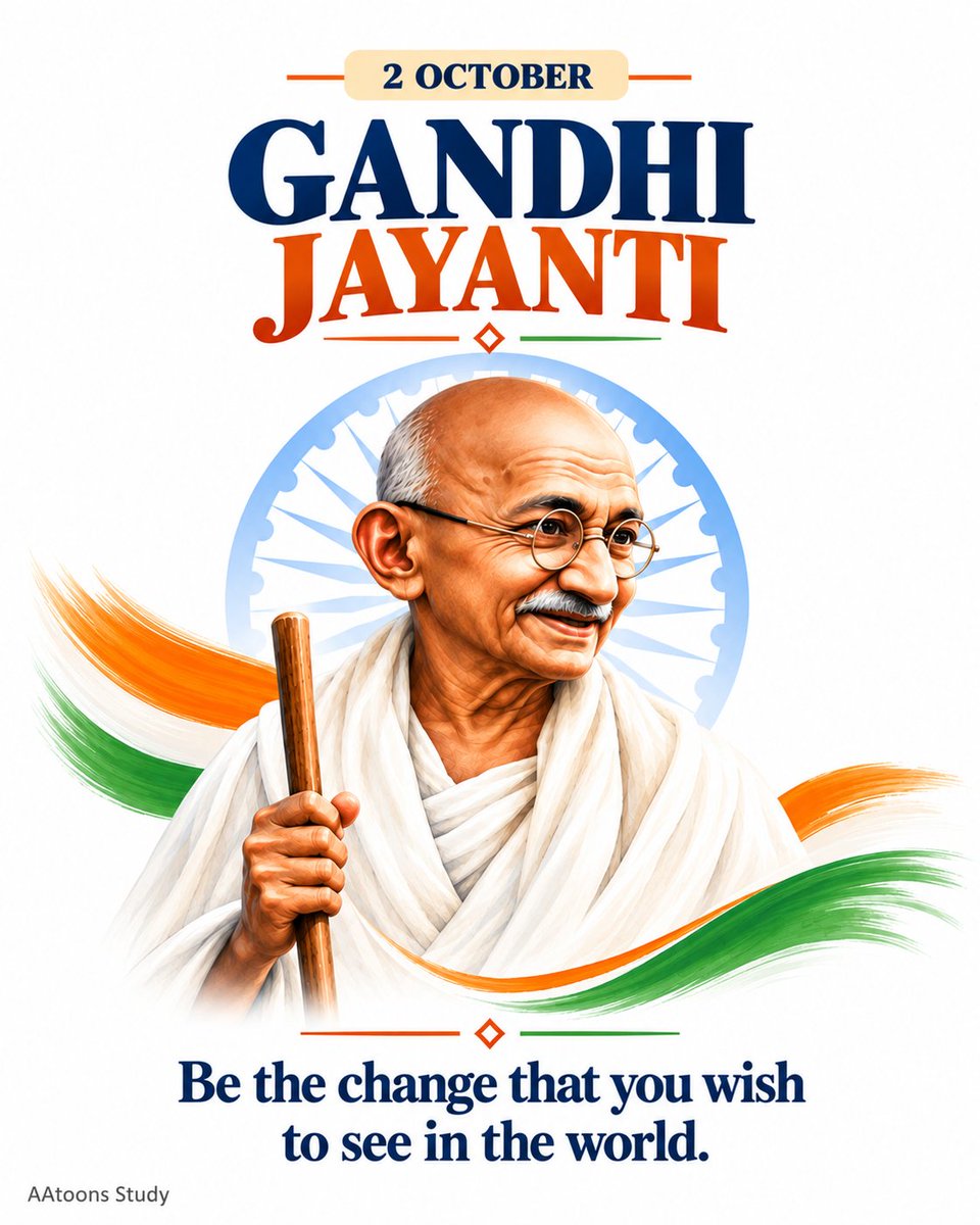 AAtoonsStudy's tweet photo. Gandhi Jayanti 2 October | https://t.co/qRdbdsdssS

#GandhiJayanti #MahatmaGandhi #HistoryNotes #AAtoonsStudy https://t.co/eEhzGGBuYZ