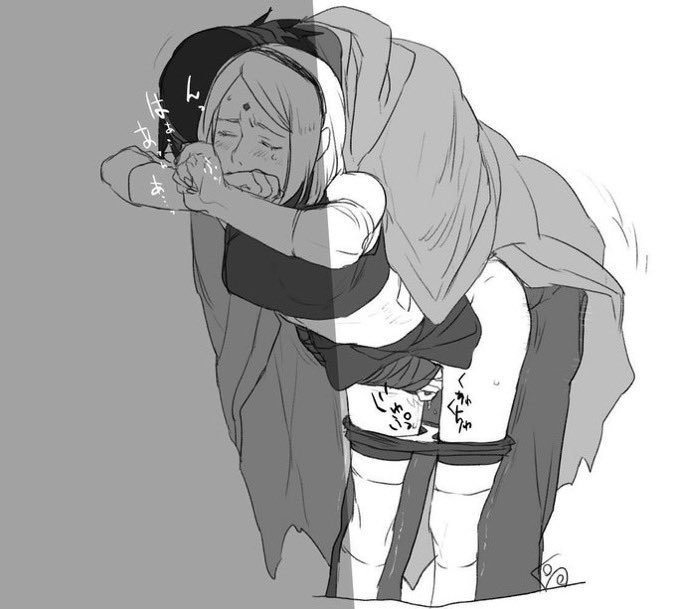 PinkImpurity's tweet photo. late night romp before her husband, @Uchiha_Lusting leaves for another mission.

he’ll be back tomorrow night but she’s far too desperate to leave him without a reminder. ♡ https://t.co/9ZFJzf9uNF