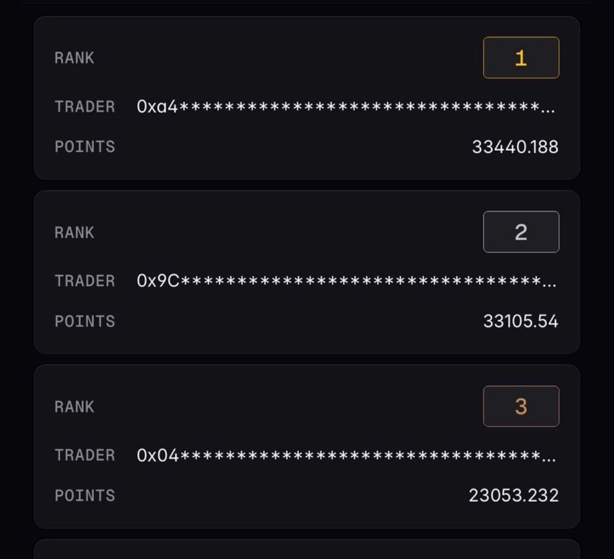 lequikr's tweet photo. 0xa4 has farmed 3000 live points since this monday on lighter

Absolutely crazy! https://t.co/Dkpuk8Obhf