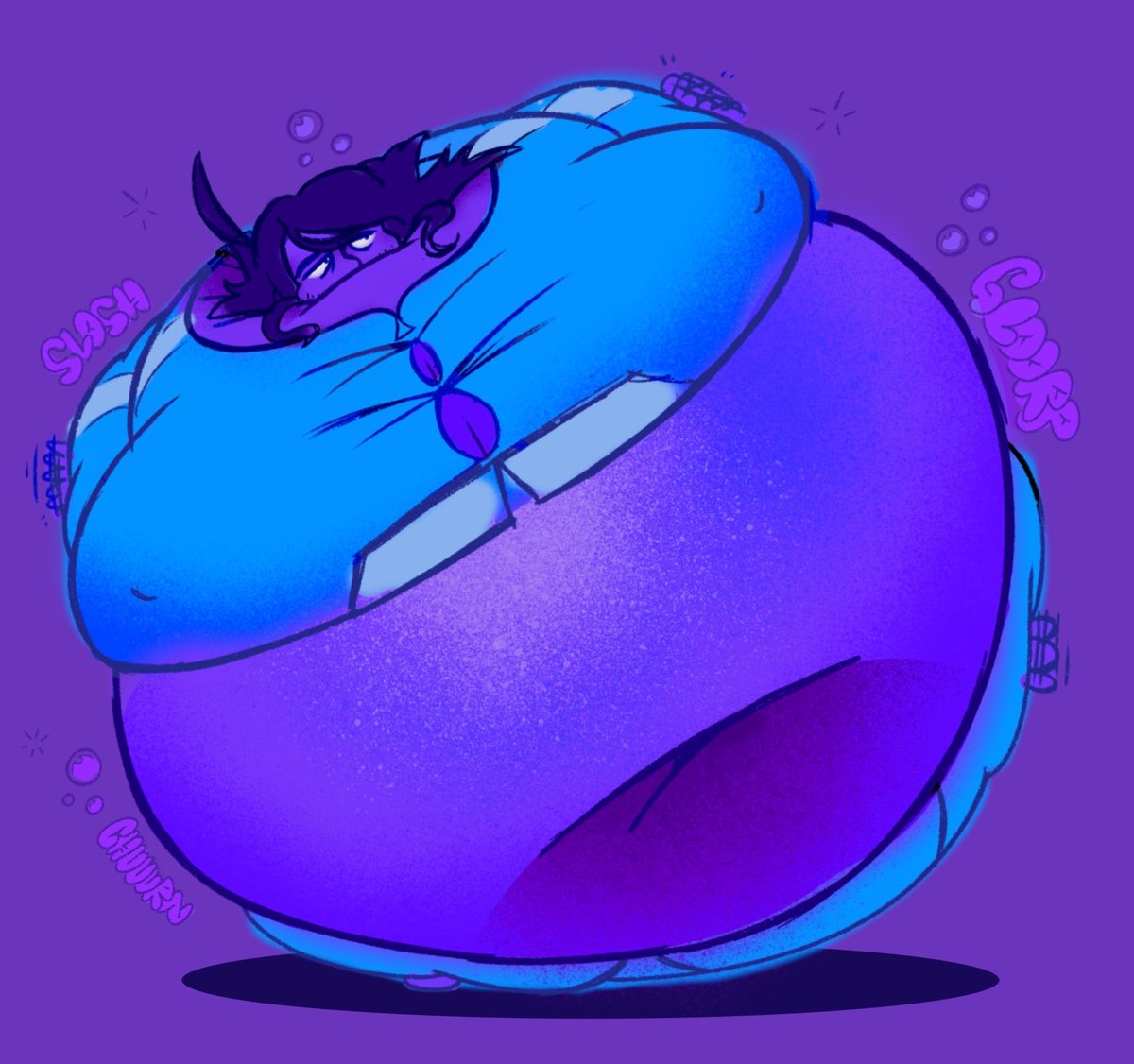 AzuringNSFW's tweet photo. cw : body inflation , blueberry inflation

love ur character ! He’s such a kyootie- o-oh my god 😰 he’s tipping over someone help him https://t.co/Yi0uXpQ1hu