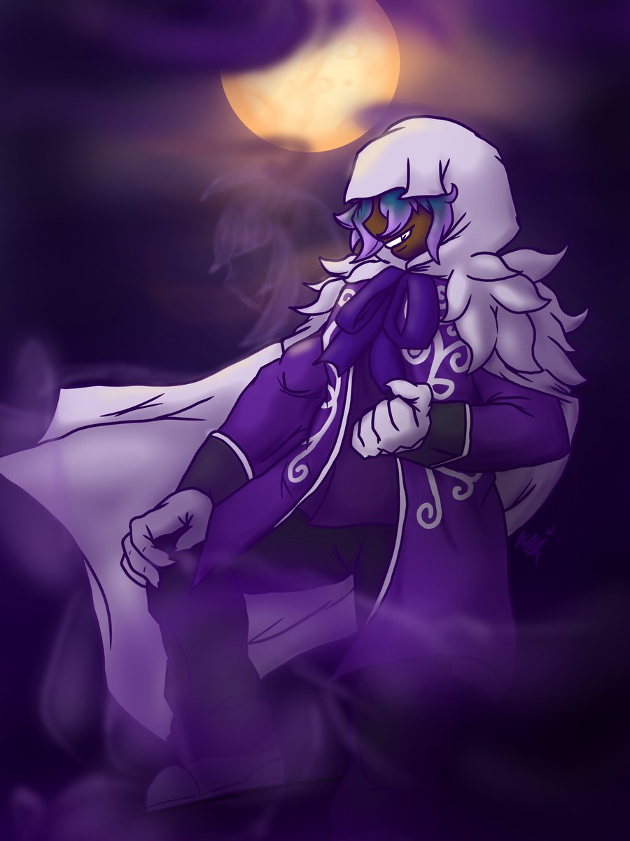LoungeAfterDark's tweet photo. 『Harbinger』

As the Lounge's nights plunge into the full moon once more, a lonesome knight becomes the Dusk's Effigy...

And this time, the Dusk will not be abandoning us...

(At long last, getting the spooks rolling for another haunted time... And not just for Halloween...~😈) https://t.co/y8VSCXjgDS