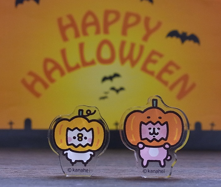 ARTCLAY_tsuhan's tweet photo. ハッピーハロウィーン！！
お菓子をもらいに行く二匹。楽しいハロウィーンを！
https://t.co/kDBOeoCrDL
#カナヘイの小動物
#ピスケとうさぎ
#ハロウィーン https://t.co/hyEq6wPj55