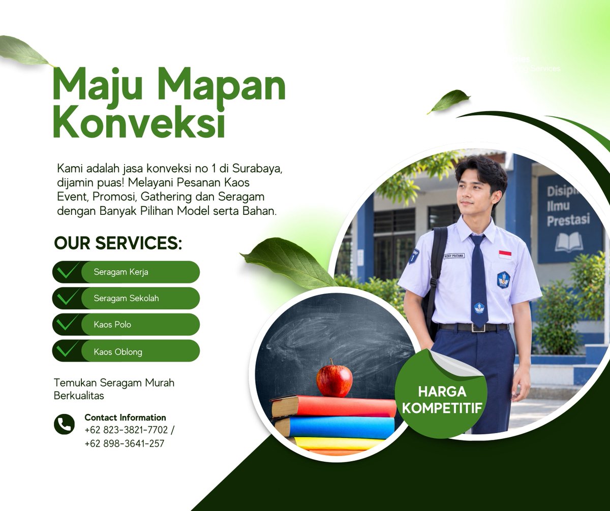 01Fanzah's tweet photo. Harga Spesial   Konveksi Custom Seragam Sekolah di Kabupaten Indragiri Hilir HP/WA   0823-3821-7702

konveksi maxi dress,   konveksi bodycon dress, konveksi a-line dress, konveksi slip dress, konveksi   shirt dress

#maxidress   #bodycondress #alinedress #slipdress #shirtdress https://t.co/9GnWzmxdEG