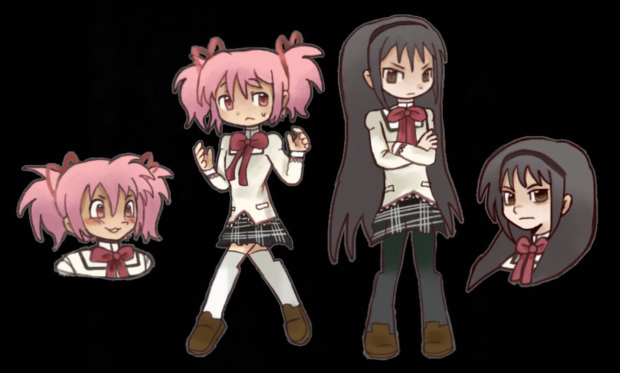 Zony500's tweet photo. Drew more Madoka :3 #madokamagica https://t.co/HfNSAaaWL9