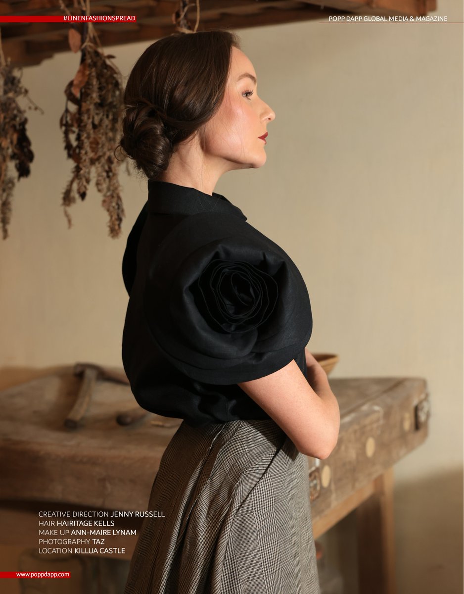 DappPopp's tweet photo. LINEN AFTER DARK – AN IRISH CLASSIC RECUT FOR AUTUMN/WINTER BY THE LINEN SHIRT COMPANY | POPP DAPP
POPP DAPP VOL VII ISSUE IV AUG-SEP 2026 | FASHION SPREAD | DIGITAL ISSUE 
https://t.co/dpP2FP3chn
#poppdapp #digitalissue #fashionmagazine #LinenShirt #LinenStyle #IrishStyle https://t.co/YgDIgkGpU7