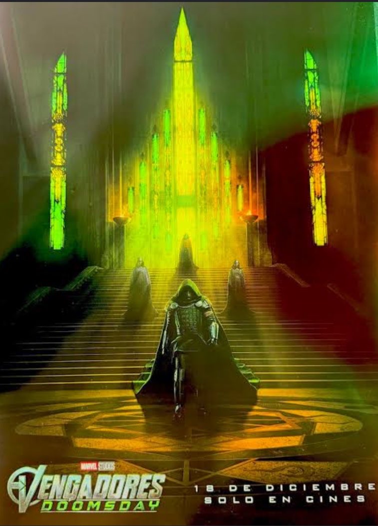ARIK_THE_INDIAN's tweet photo. THE NEWEST POSTER FOR #AvengersDoomsday looks crazy π₯π₯π₯π₯π₯
It gives us the glimpse of not only #DrDoom , but also that of the LATVERIAN WITCHES , standing behind π₯π₯π₯
#18thDecemberIsDoomsday https://t.co/OVPy79nkz6