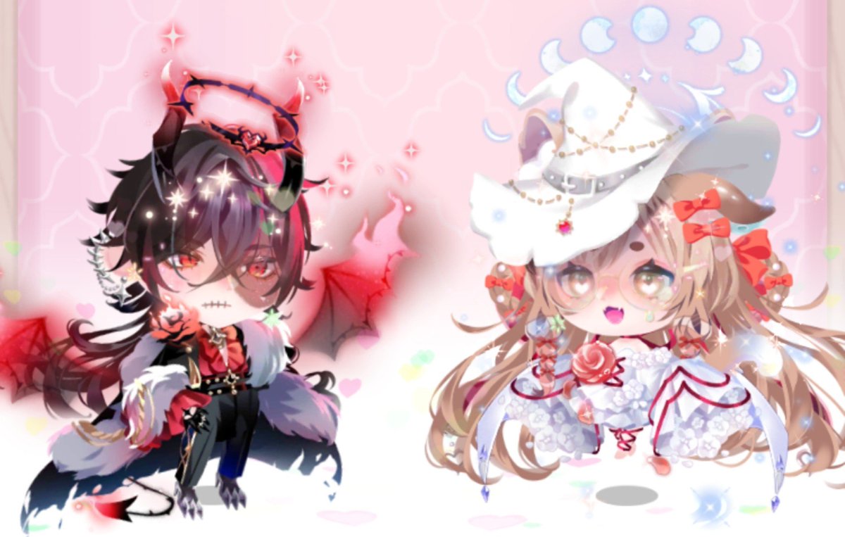 arashi157_trpg's tweet photo. おちごと疲れたので鬼魔女に癒やしてもらう
黒吸血鬼の鬼くんと白吸血鬼の魔女ちゃま💓 https://t.co/LOPBrNPrqz