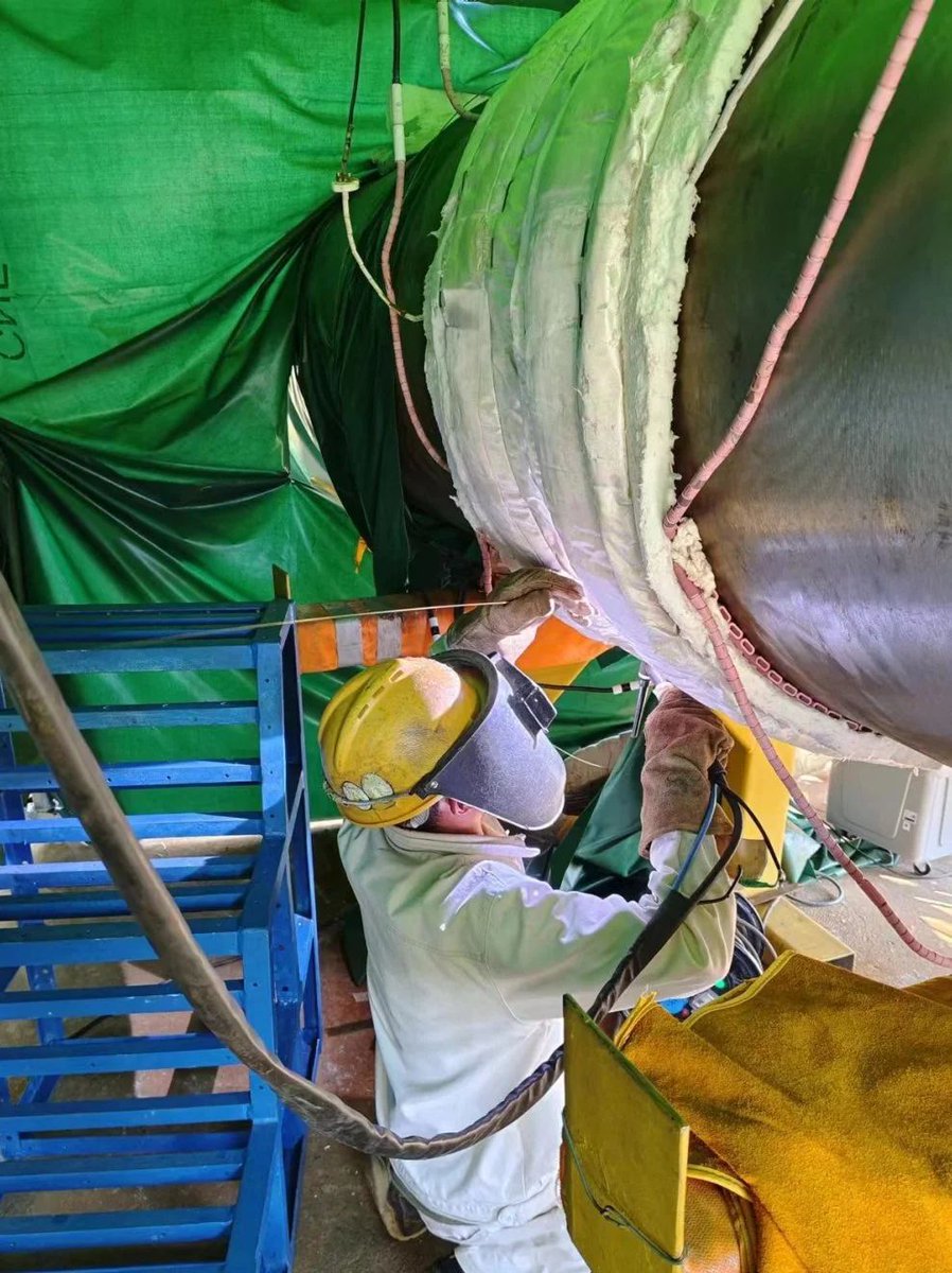 LakeChiefeybu's tweet photo. [Need to check weld quantities before ship inspection, every weld joint counts!]， https://t.co/ZFyqUYdE9U