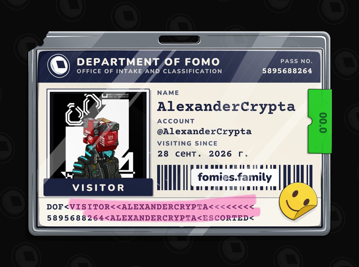 AlexanderCrypta's tweet photo. @FomiesNFT https://t.co/h2VlXea5VR