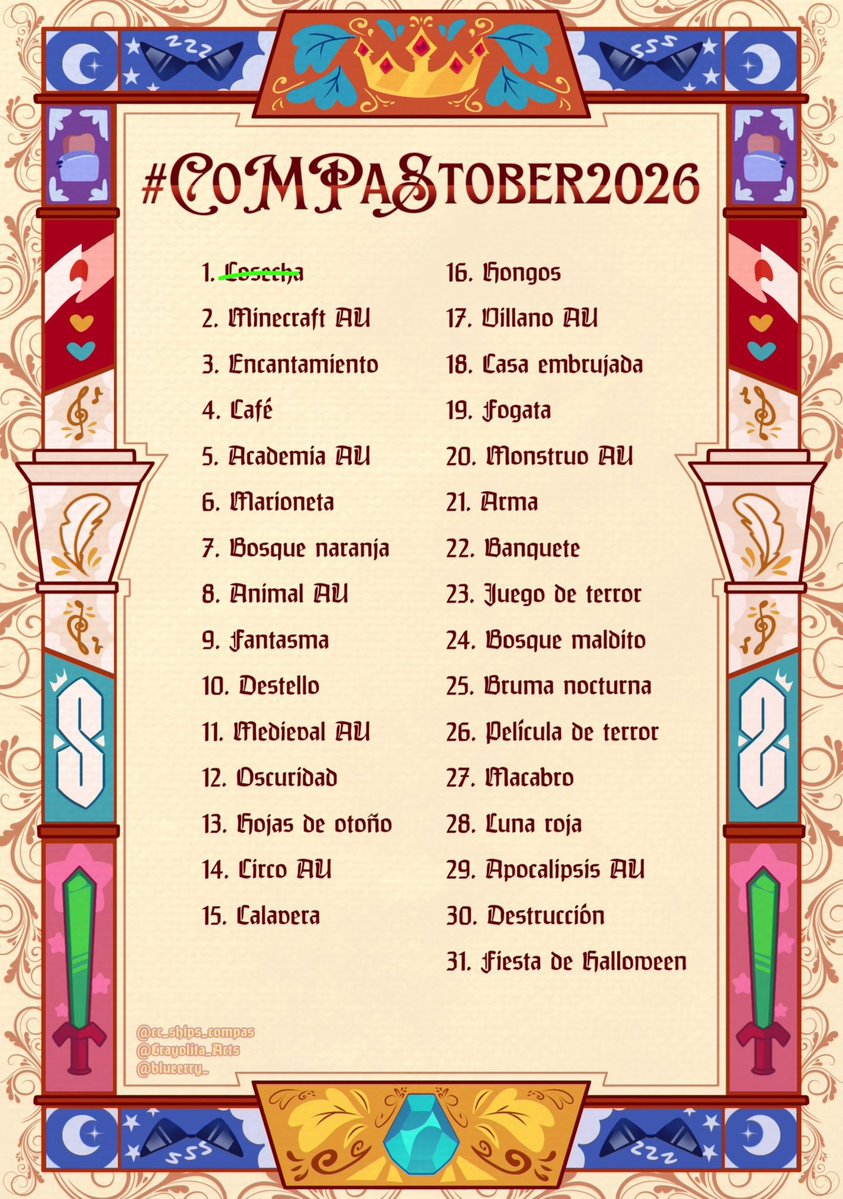 Cynthia89220981's tweet photo. #CoMPaSTober2026
#CoMPaS

Está todo chueco, y aparte lo publicó tarde... pero bueno JAKAK SE INTENTO 💔 https://t.co/vrk66HxR8d