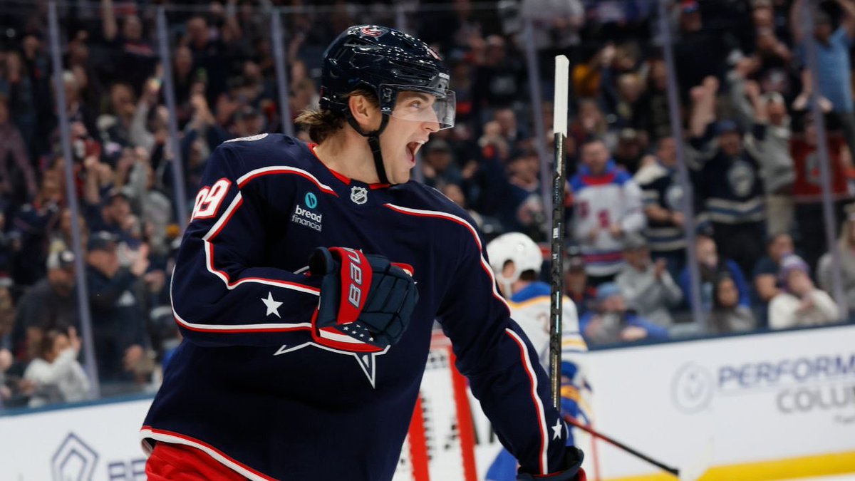LeafsTrooper's tweet photo. Knies won’t score in Columbus because he was playing with such awesome players in Toronto.

2g 1a in Columbus debut.

The Leafs are the dumbest organization in sports. https://t.co/LsGsUcULDk