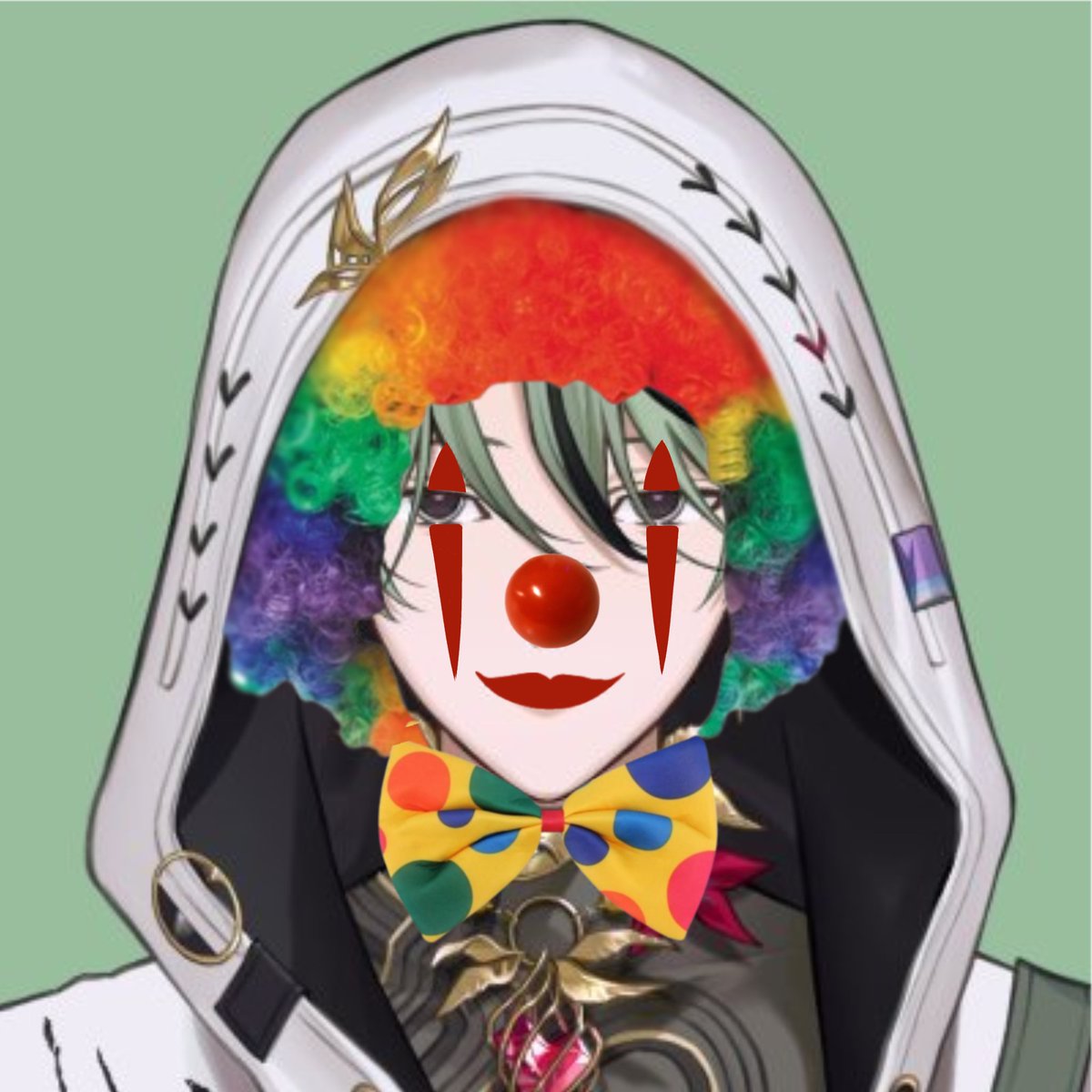 tomiiokerz's tweet photo. clowntaris /aff https://t.co/cUJUQ01gg1