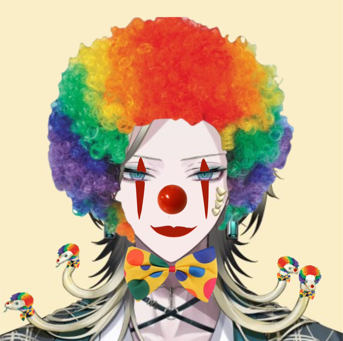 tomiiokerz's tweet photo. clowntaris /aff https://t.co/cUJUQ01gg1