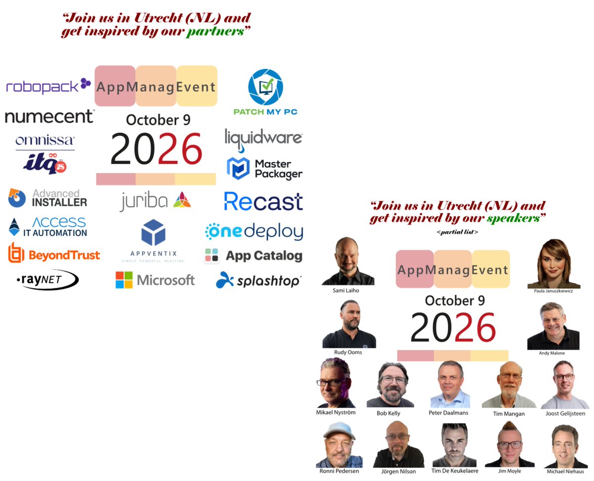 appmanagevent's tweet photo. One week to go!

Inspiration, tech updates, and direct access to industry partners — don't miss out.
Grab your ticket now -> https://t.co/4Wfv9tFCft 

See you in Utrecht on October 9!
#AppManagEvent #EndpointManagement https://t.co/enFcVDvfXZ