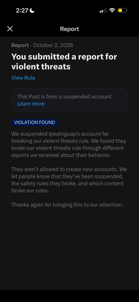 yourwrightt's tweet photo. imagine getting fried by a 0 follower account 😭✌️ https://t.co/tUDaBEegT6