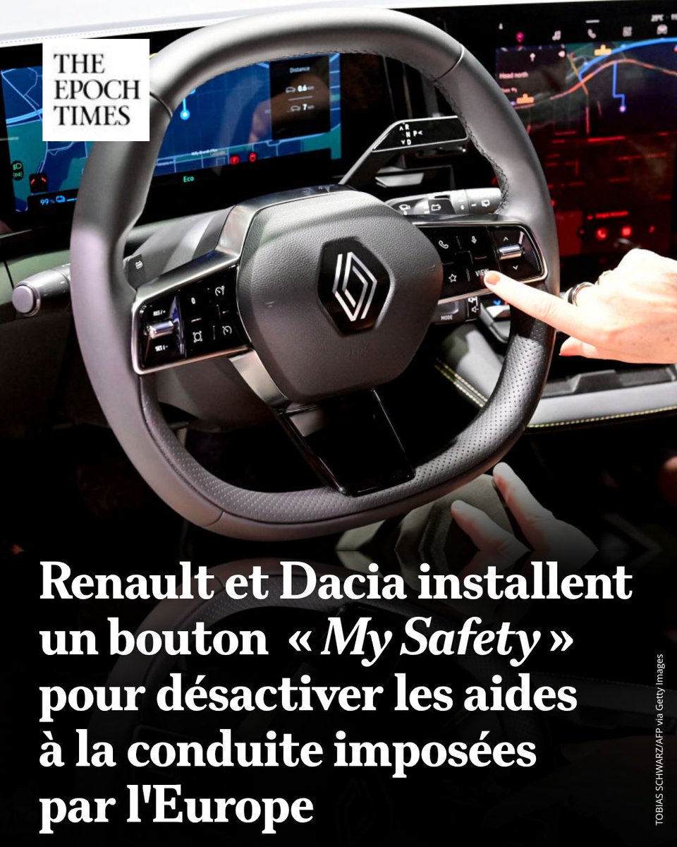 EpochTimesFR's tweet photo. BMW, Mercedes, Mazda ou Peugeot proposent aussi une désactivation rapide sur certains modèle 👉️ https://t.co/MoKgRLXe5a https://t.co/vo1vdwN4Iq