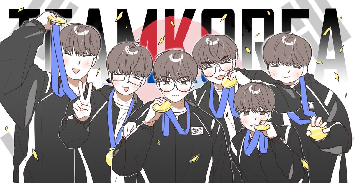 ssoseji_lck's tweet photo. 🥇🥇🥇🥇🥇🥇 https://t.co/3GM2LbPbJ5