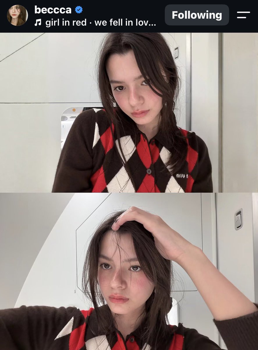 kieutou_serbia's tweet photo. Girl in red okaaaay 🤭

#MiuMiuPFWxBecky https://t.co/qAqMWKar7D