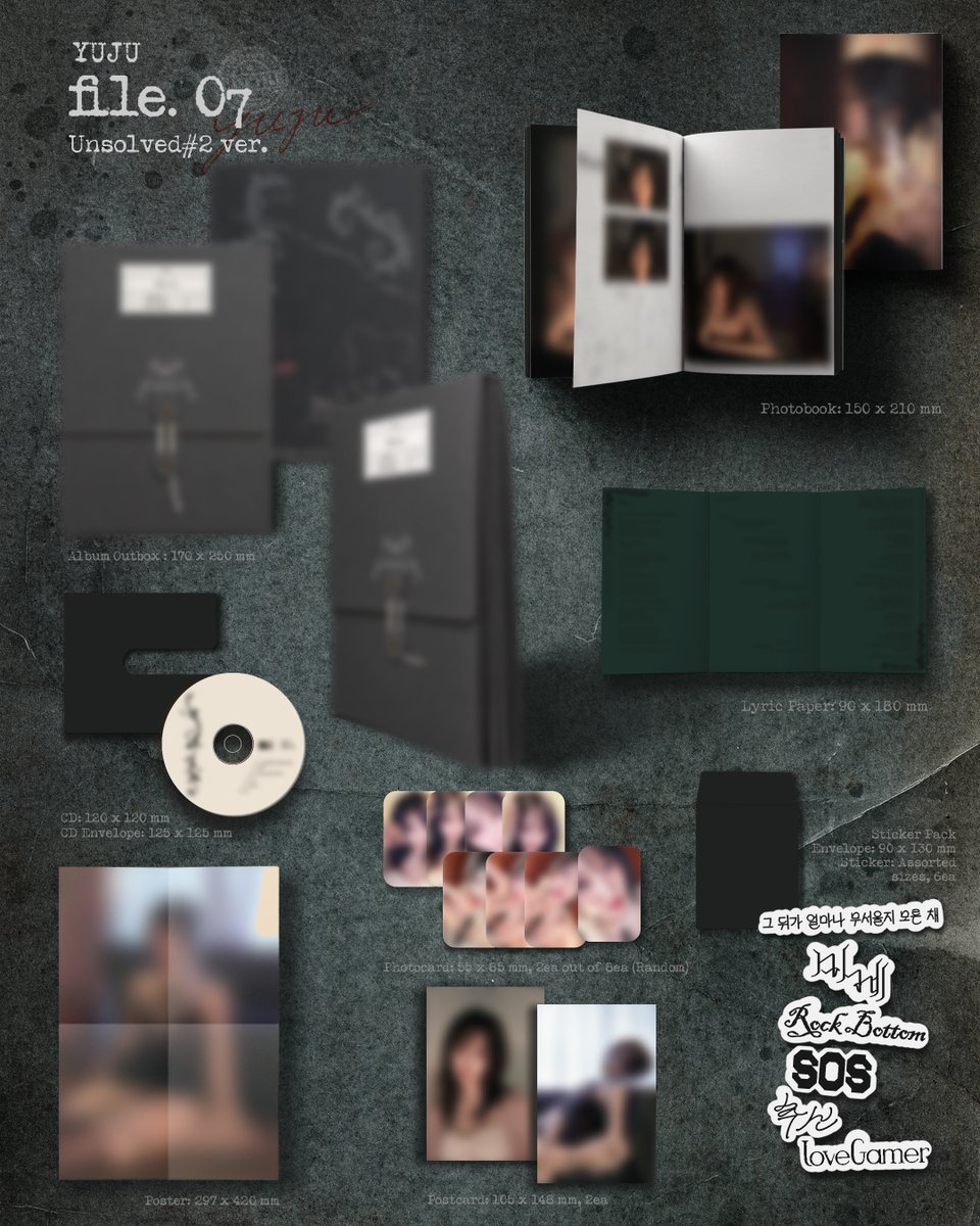 YUJU_atarea's tweet photo. 유주 (YUJU) 4th Mini Album [𝚏𝚒𝚕𝚎. 07]

𝙿𝚁𝙴-𝙾𝚁𝙳𝙴𝚁
🔗https://t.co/JHu7NhLjQu

2026.10.14 6PM (KST)

#유주 #YUJU
#file07 #미제
#ATAREA #앳에어리어 https://t.co/8Spf5tfIRQ