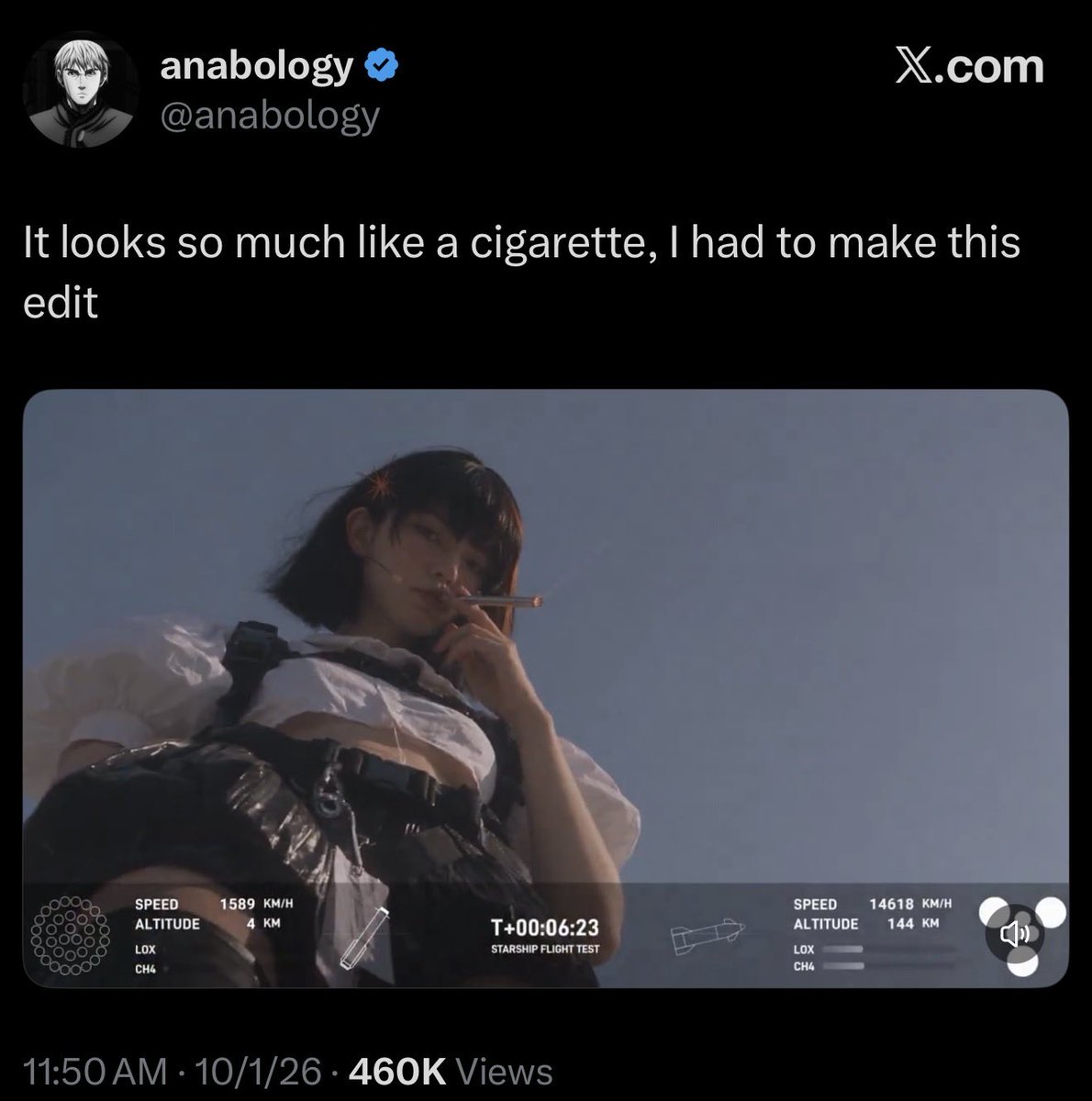 xprfanboy's tweet photo. It looks so much like “A Cigarette” 
Invert it. 
A cigarette = 89 
Proton = 98
Do you see it? https://t.co/TSZ2EQcp75