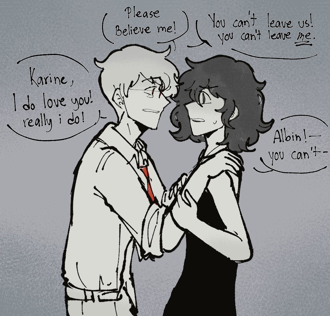 Aestheticdork3's tweet photo. Bargaining.
#albinxkarine #lesnombrils #thebellybuttons https://t.co/myDTDmyegd