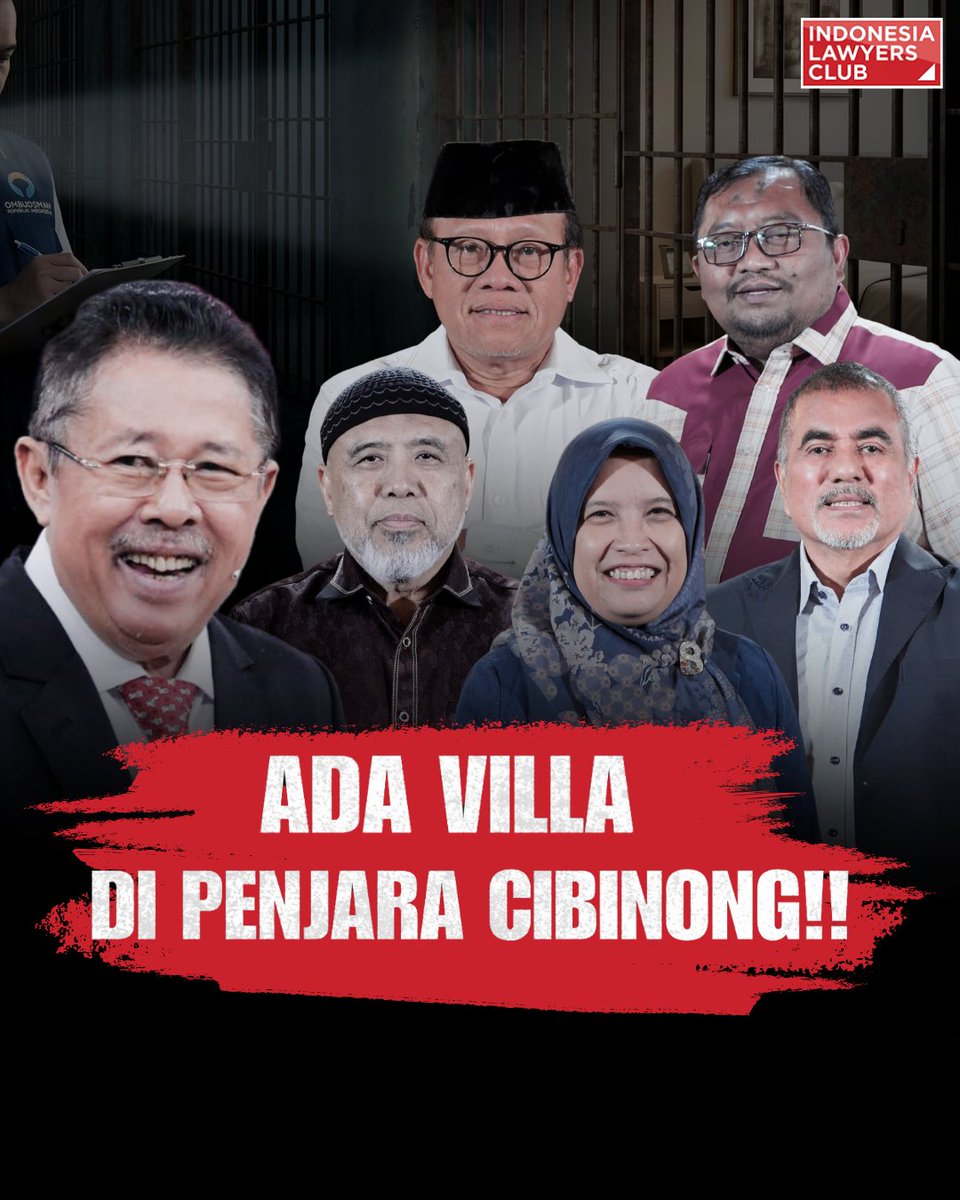 ILCTalkshow's tweet photo. SAKSIKAN ILC >> ADA VILLA DI PENJARA CIBINONG!! // TAYANG JUMAT 2/10/26 Pkl 20.00 WIB // YOUTUBE ILC 👉 https://t.co/EmRRVZwqm1 https://t.co/lw6ZHp63OZ