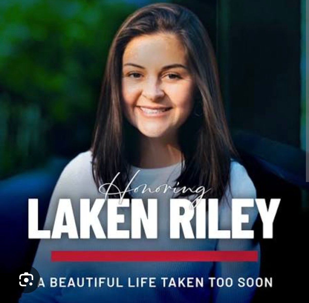 Peniparrk's tweet photo. @ginamilan_ I am surprised AOC and all the democrats never protect Laken Riley who was raped and murdered??? https://t.co/AXok3HL2fh