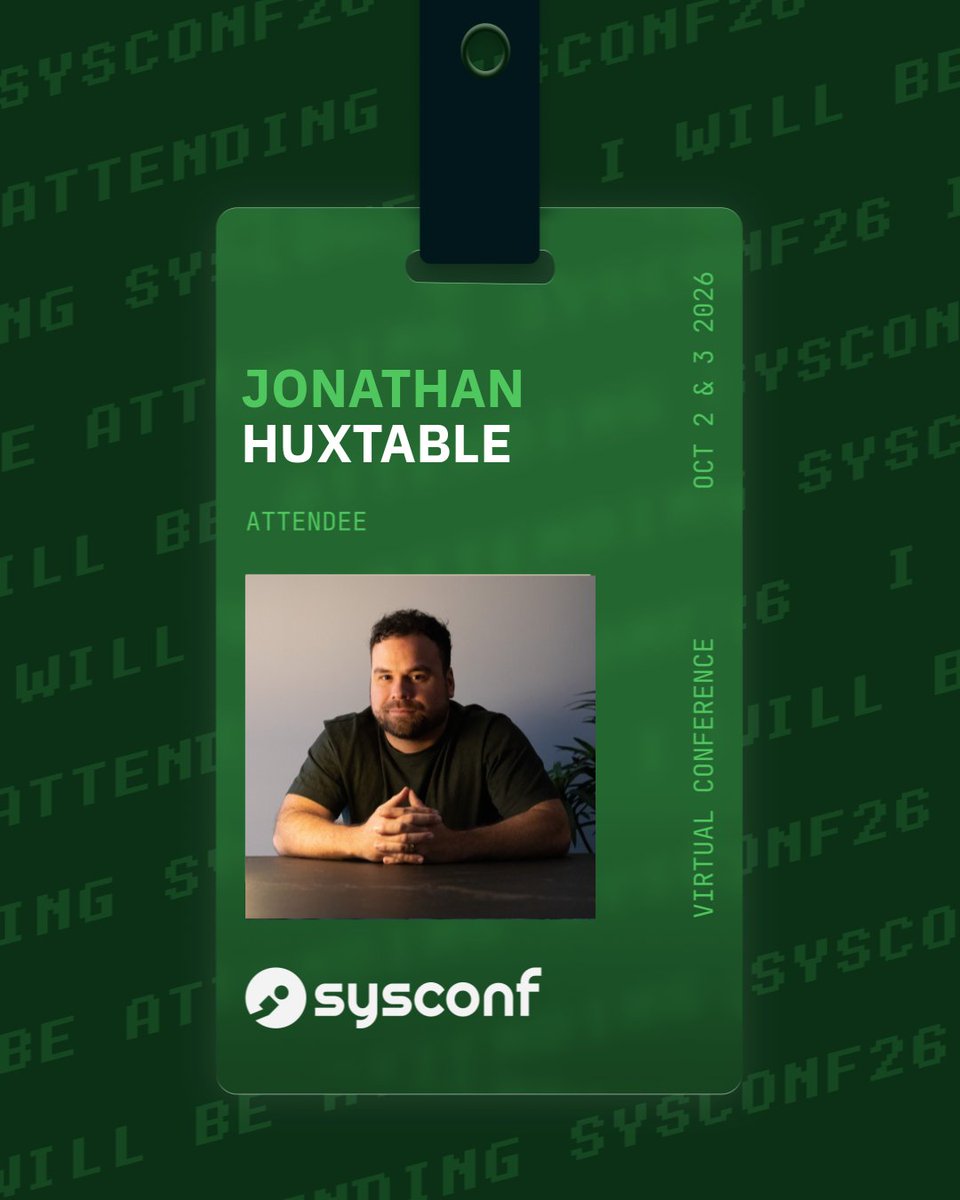linkpoolio's tweet photo. Join @HuxtableJonny at SysConf 2026 today, 1:40–2:00pm WAT, for his talk:

Healthy yet failing: When liveness probes monitor the wrong signal

Watch here: https://t.co/enNY3KmVMe https://t.co/dSbz1mzdV7