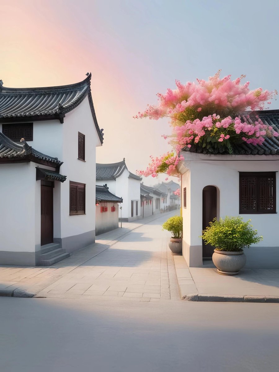 agusmuhammad107's tweet photo. [In the quiet alley, Tuo Sishai holds a stack of square rice cakes, the warm sunlight filtering through the leaves making every grain of rice shimmer, like a little hidden festive scene]， https://t.co/pzMVAo8ap5