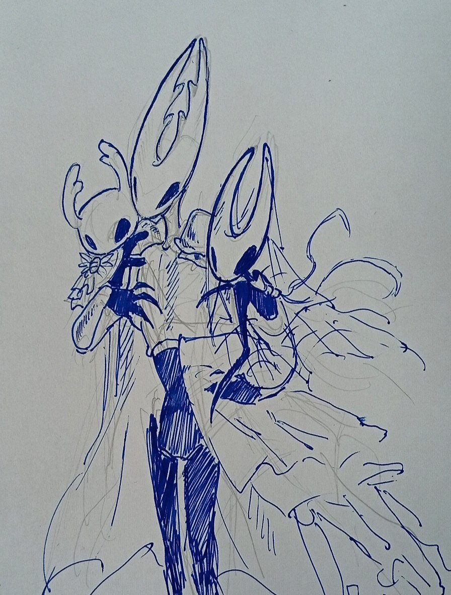 OffspringerQwQ's tweet photo. Royal family #Hollowknight https://t.co/OLteUVWvUp