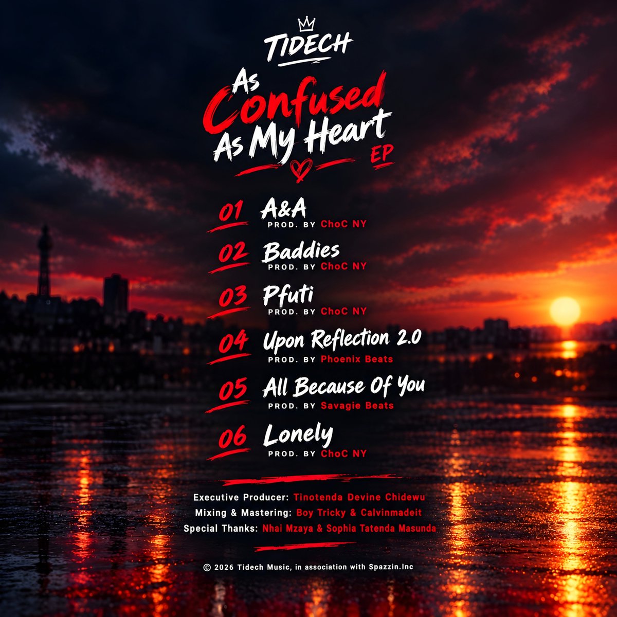 Tidech_zw's tweet photo. You wanna know about my love life? Well, here's an EP, every song is a true story.... "As Confused As My Heart" 
LINK: https://t.co/pRDZX9uIUF https://t.co/4Mzbg2IGhO