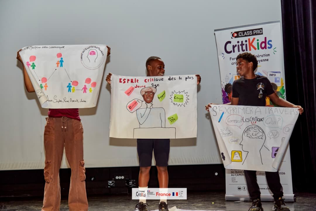 ClassPro_237's tweet photo. Le trio des meilleurs dessins sont connus. 

#CritiKids2026 #ClassPro #SALEMI2026 #STAFE2026 #SavioDouala #IFCDouala #EMI #EspritCritique #JeunesseEngagée #Douala https://t.co/q1EDATb78e