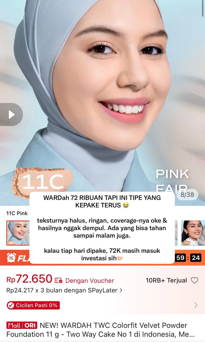fellwya's tweet photo. in this economy gue cuma percaya sama makeup yg mau kerja rodi 😭

two way cake: bisa dipake sendiri, bisa jadi base. ada yg ramah di kantong, ada yg lumayan nguras dompet tapi worth it kalo emang bakal dipake terus. yg penting jangan mahal cuma buat jadi pajangan 🤝 https://t.co/hBWNcwaxM7