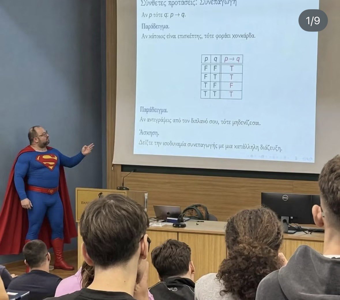 RapPump01's tweet photo. Greek Uni teacher dressed as Super Inu.
Crazyy 

#SuperInu #SI https://t.co/TMkbydOtEI
