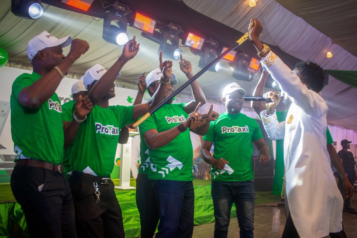 anizzy01's tweet photo. It was a memorable day with smiles and laughter in the faces of brother, father's, uncles, sisters, mother's and aunties, as PromiseLand CEO officially launched the #protaxi e-hailing cab and app, empowering 1k drivers in the city of Abuja https://t.co/d68EXjz2Ft