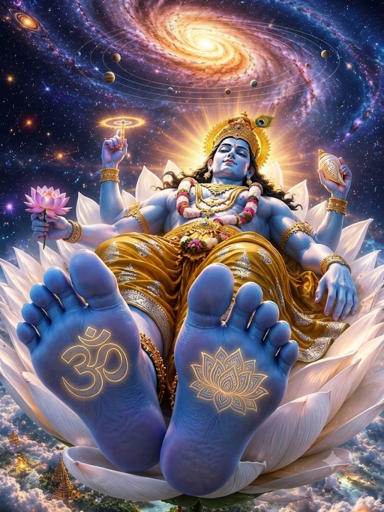 thebhaktiverse's tweet photo. jai shri vishnu https://t.co/NS2zKY9D2r