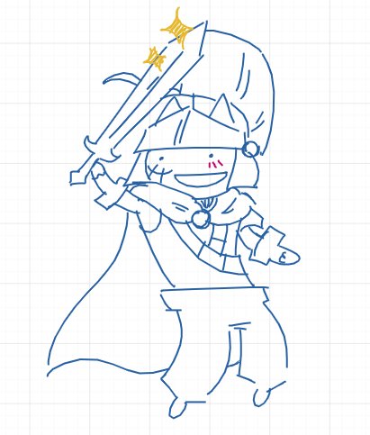 3nthus14st's tweet photo. i love making silly doodles of sword https://t.co/R4SayqUYMF
