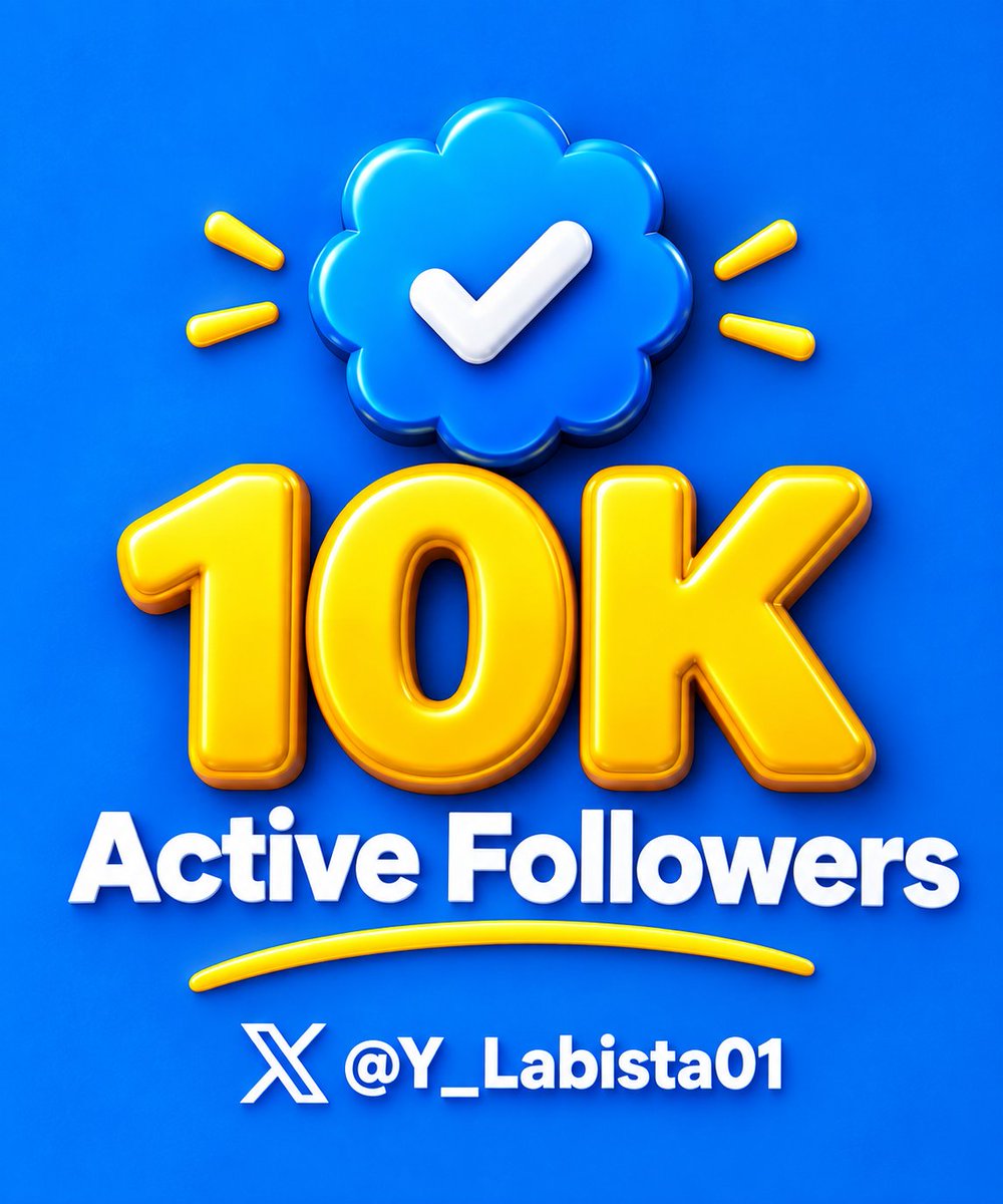 Y_Labista01's tweet photo. Get 10K verified followers with me💥 🤝

Comment "HELLO" Like ❤️ share 🔄 

I will boost your page very fast 💥 💥🚀 https://t.co/9HAkujvtVL