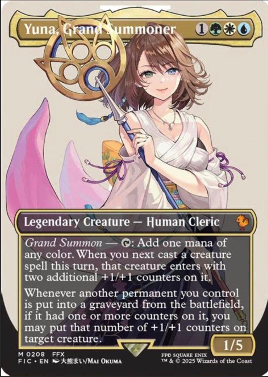 Kacheman1539's tweet photo. @DistantCoder This is my absolute favourite commander of all time! (Sorry for tidus lovers) Could send my declist of you're interested. It's pretty balanced in B2/B3 https://t.co/snNK0uFG3F