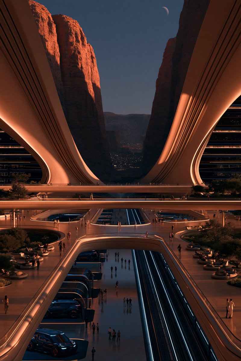 martianprompts's tweet photo. Valles - Canyon megacity of mars https://t.co/TFIs2oZNyn