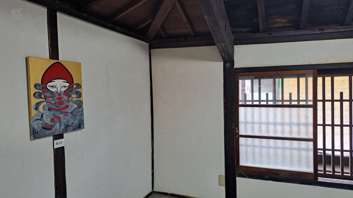 AEDojsn's tweet photo. 保命酒屋と太田家住宅•新蔵にて
太田屋の本館は改装中で今年の展示なし。 https://t.co/iX5LcGoQid