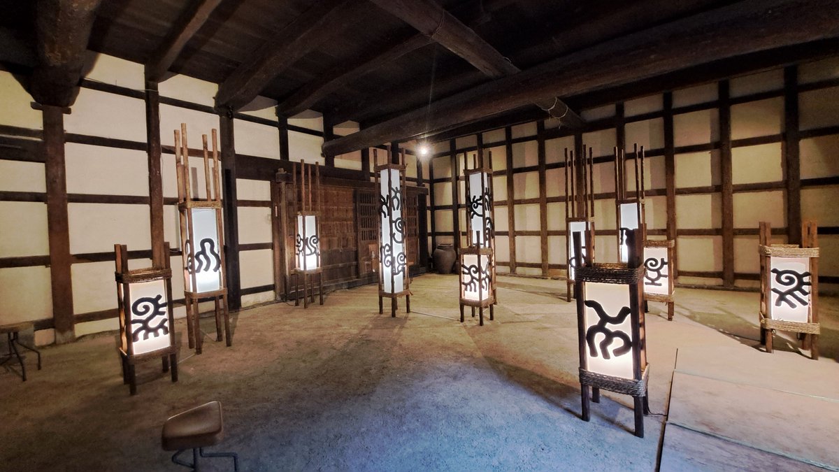 AEDojsn's tweet photo. 保命酒屋と太田家住宅•新蔵にて
太田屋の本館は改装中で今年の展示なし。 https://t.co/iX5LcGoQid