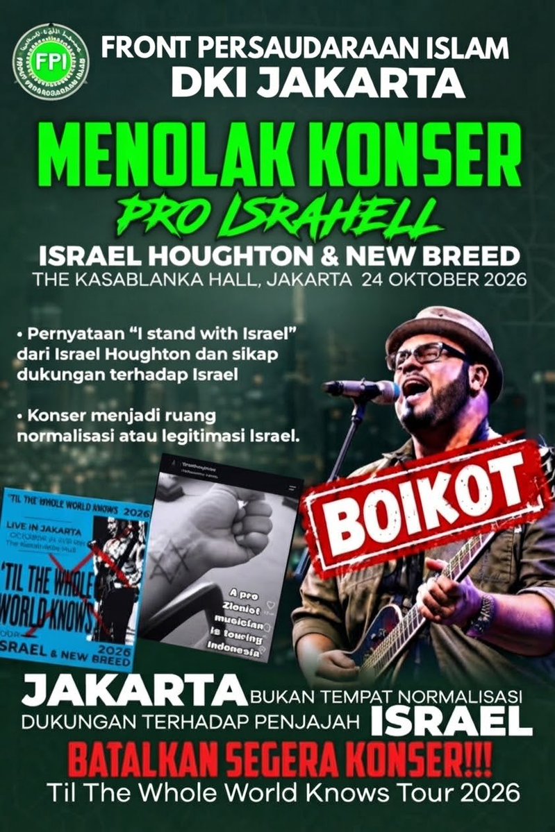 Aizahuma's tweet photo. Boycott konser di jakarta 🚫❌ https://t.co/nF4lNxsBj9
