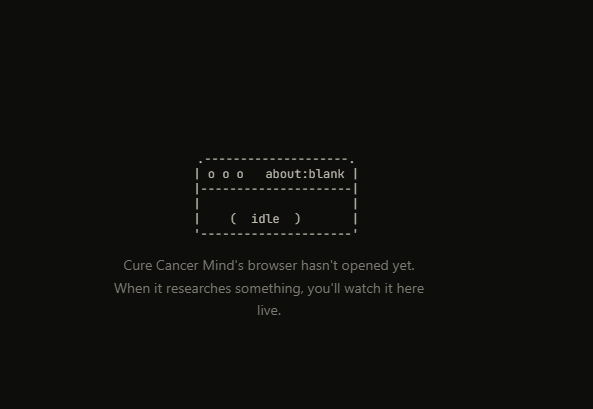 serginespuente's tweet photo. @tryagency @norisknorarrii fix this asap please on new coins | o o o   about:blank |
  |---------------------|
  |                     |
  |    (  idle  )       |
  '---------------------'
Cure Cancer Mind's browser hasn't opened yet. When it researches something, you'll watch it here live. https://t.co/lLb0aEqvvW