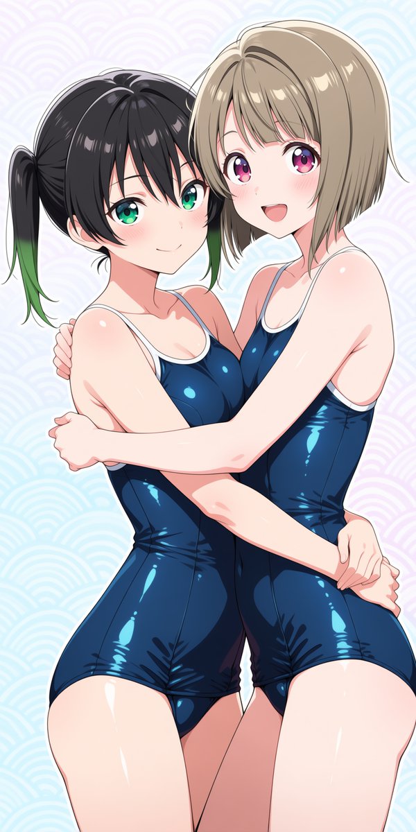 OsugiAI's tweet photo. SFW 
#中須かすみ 
#高咲侑 https://t.co/h8Bm4lTc49