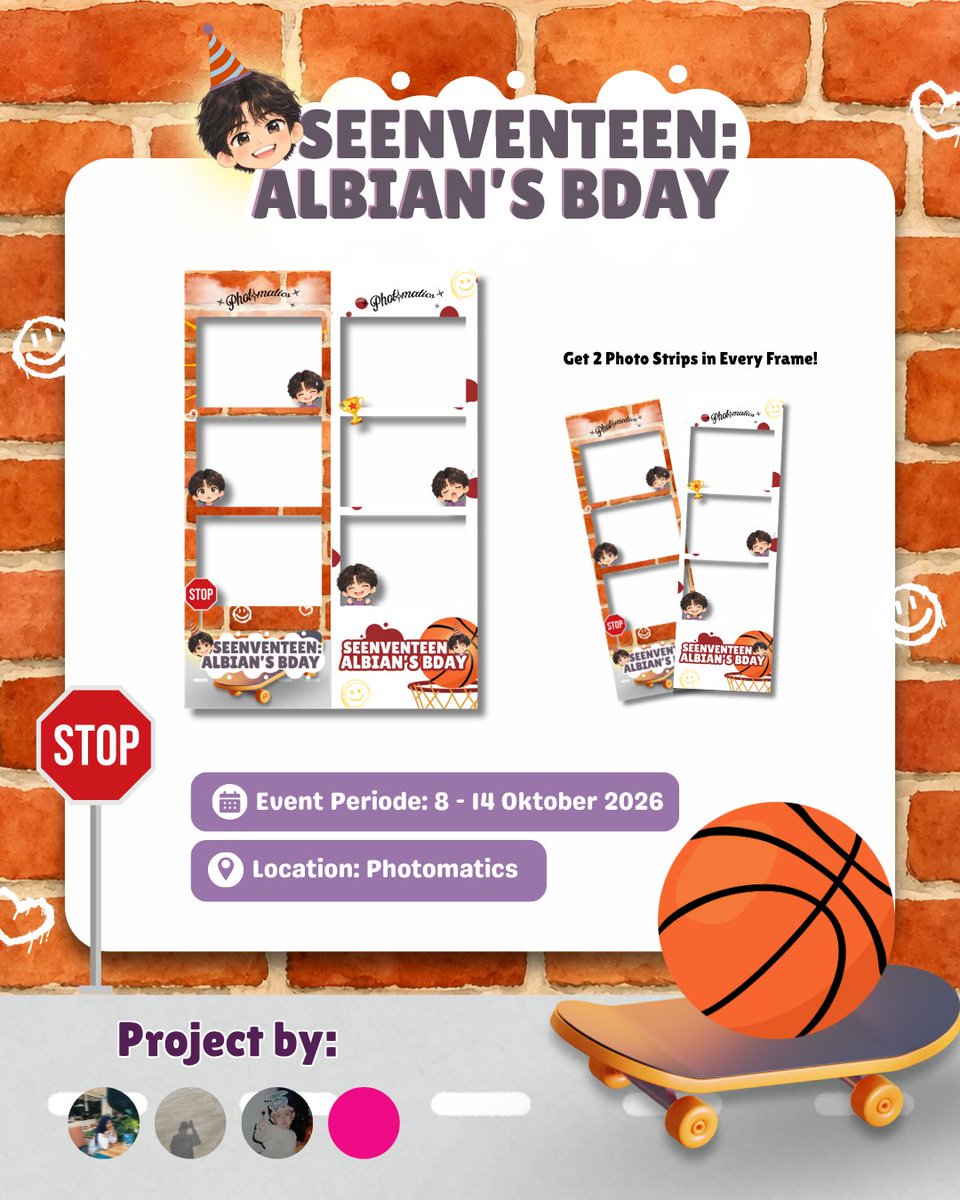 centauruss_'s tweet photo. A little project for Albian's Birthday✨

Let’s celebrate his special day and make some little memories at
"SEENVENTEEN: Albian’s Birthday"

📍 @photomaticsid
📅 8–14 October 2026

Use our frame and tag us in your moments!

@seenbyseen__
#ALBIAN #SEEN #SEENVENTEEN #HappyAlbianDay https://t.co/9xewMSphNl