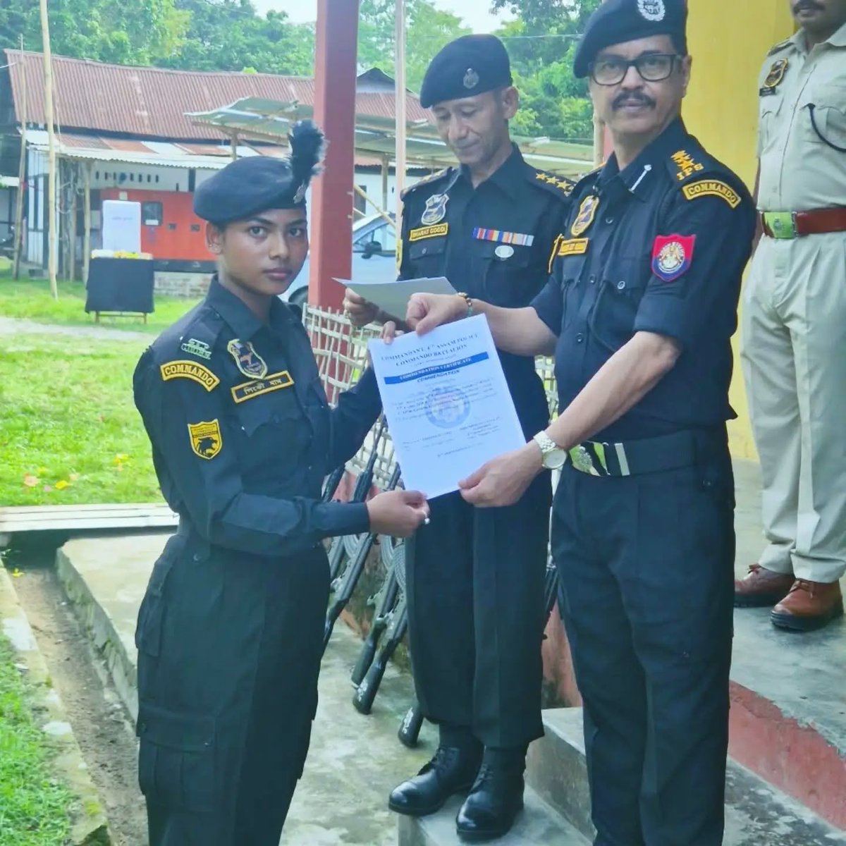 4thCDObn's tweet photo. celebrating the spirit of Assam police——courses commitment,unity and pride @assampolice @CMOfficeAssam @HardiSpeaks https://t.co/dHNdMnRxkC